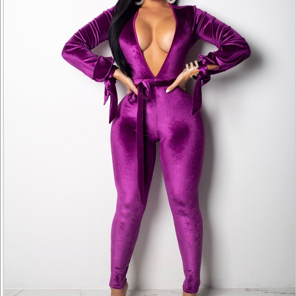 Velvet Jumpsuit